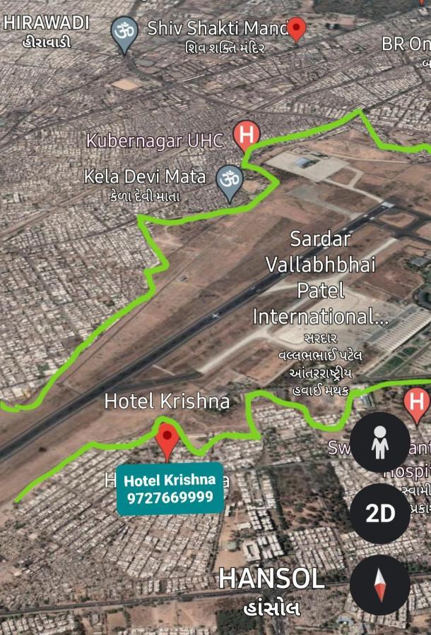 Hotel Krishna Ahmedabad Luaran gambar